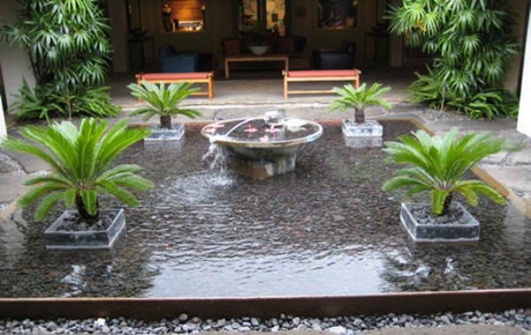 Založenie vodnej záhrady Navrhovanie záhradného dvora s vyhodnotením