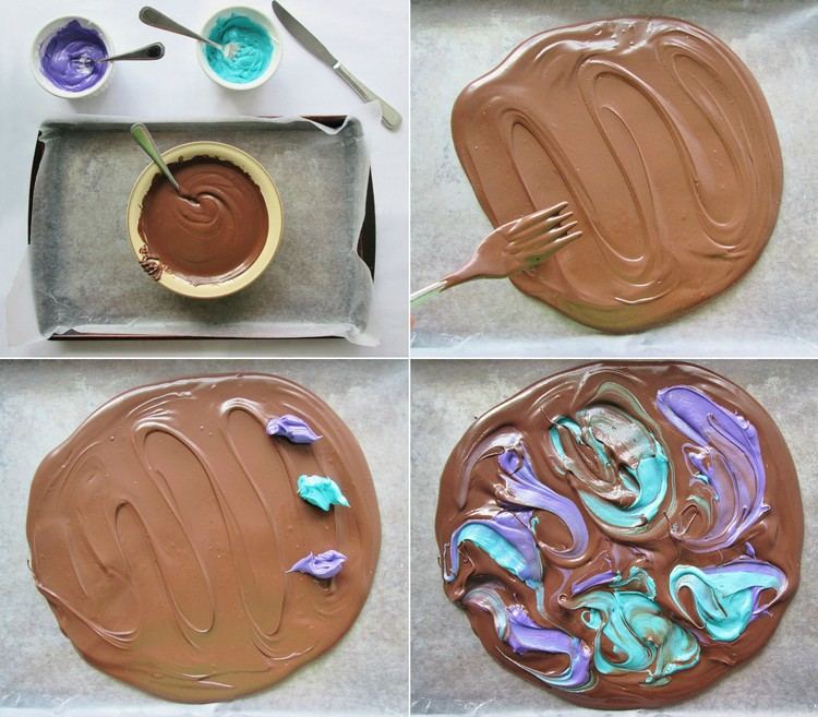 neobvyklé-dezerty-priestor-čokoláda-urobte si-návod-kroky