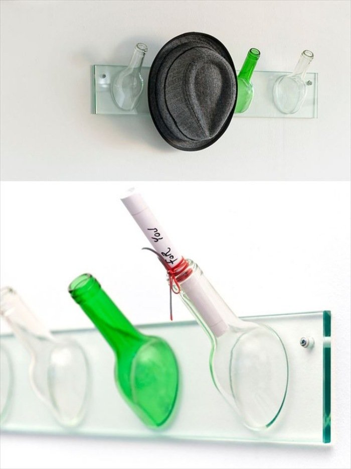 diy-fancy-coat-hooks-design-upcycling-nápady-sklenené fľaše