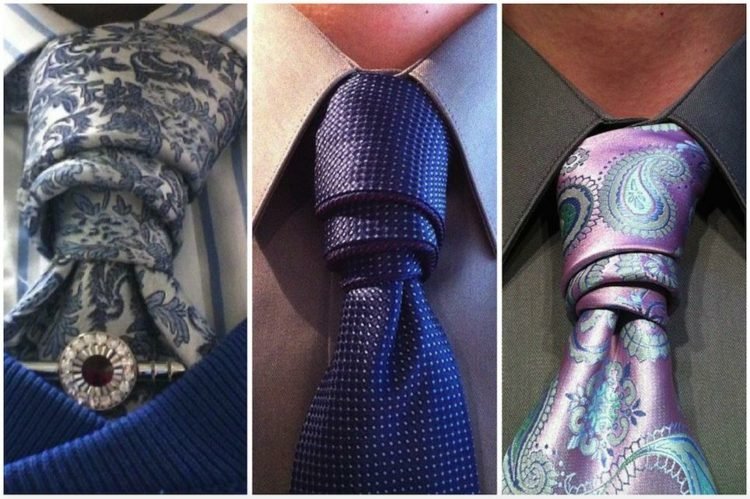 Varianty viazacích uzlov Wijk s viazacími sponami a bez nich Wijk-Necktie-Tie-Pin-Príslušenstvo-viacfarebné-tie-paisley