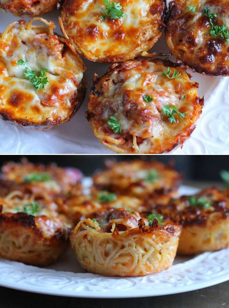 neobvyklé-recepty-špagety-paradajková omáčka-muffin-pečenie-pečenie