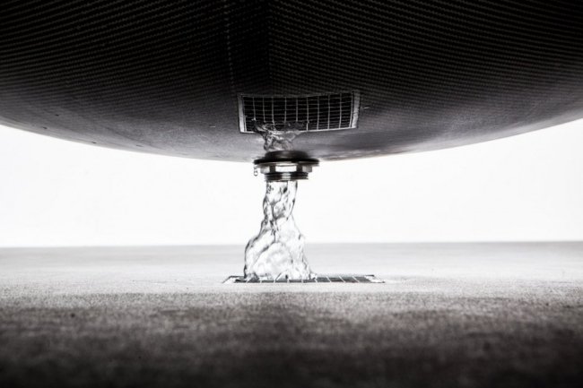 Odvod vody podlahové odsávanie vody moderné nápady