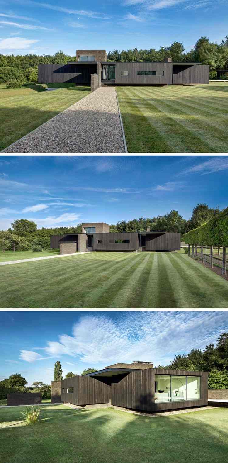 Konzolový komponent plávajúci dom-veľká záhrada