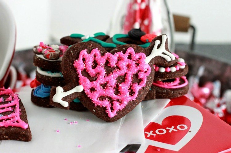 cesto na rezačky čokoládových sušienok