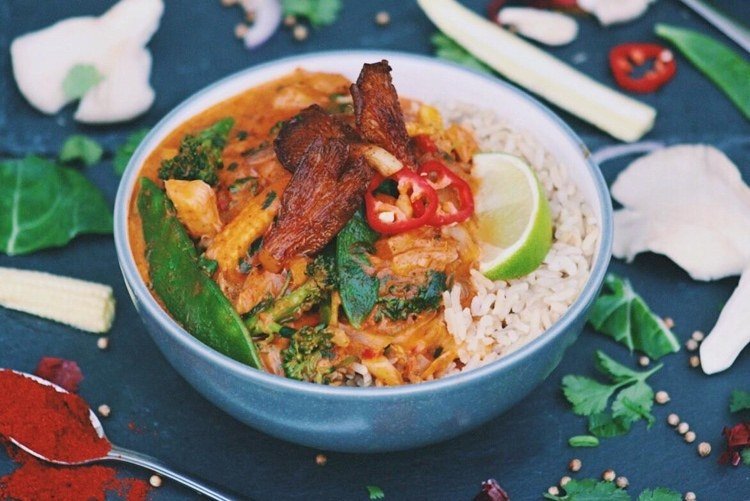 Príprava hlivy na thajskú kari omáčku Príprava nápadov