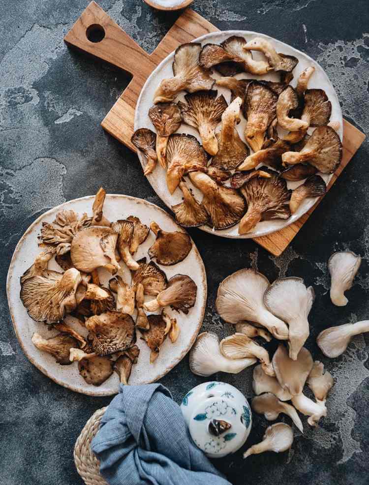 Hliva ustricová na oleji Oblečte a pokračujte v používaní Tipov