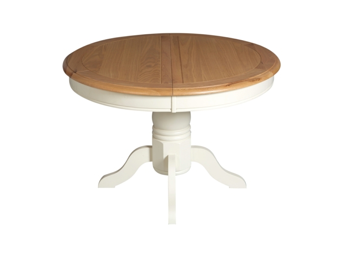 Rozťahovací jedálenský stôl okrúhly