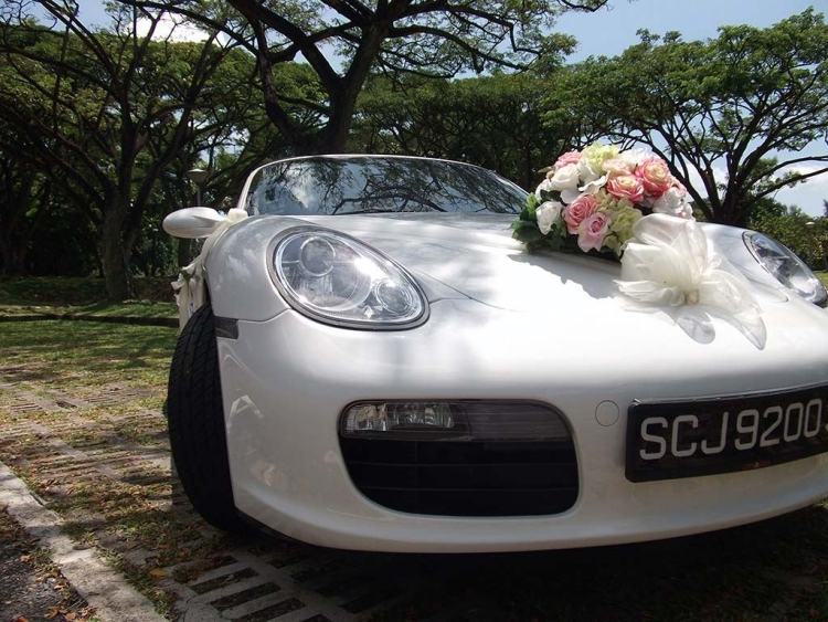 Biele a ružové ruže na svadobnom aute Automobilové šperky-svadba-ružové-ruže-biele-hyacinty