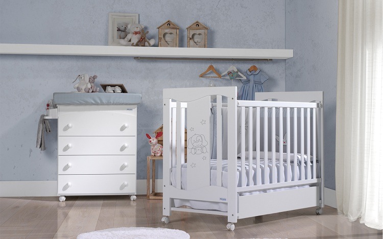 biela súprava prebaľovacích pultov detský nábytok online