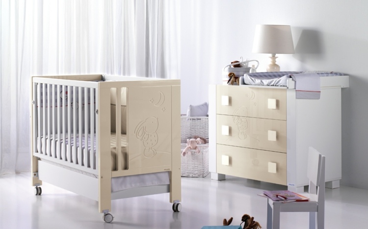 Roztomilá rolovacia postieľka na rolovanie do detskej postieľky