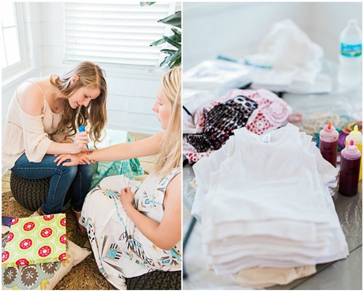 detská sprcha párty boho štýl aktivít kreatívne nápady hostia