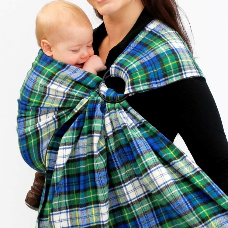 ring-sling-sling-check-pattern