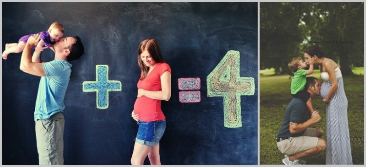 baby bump photos-do-it-yourself-tehotenstvo-fotky-nápady-tipy-rodina-dve-deti