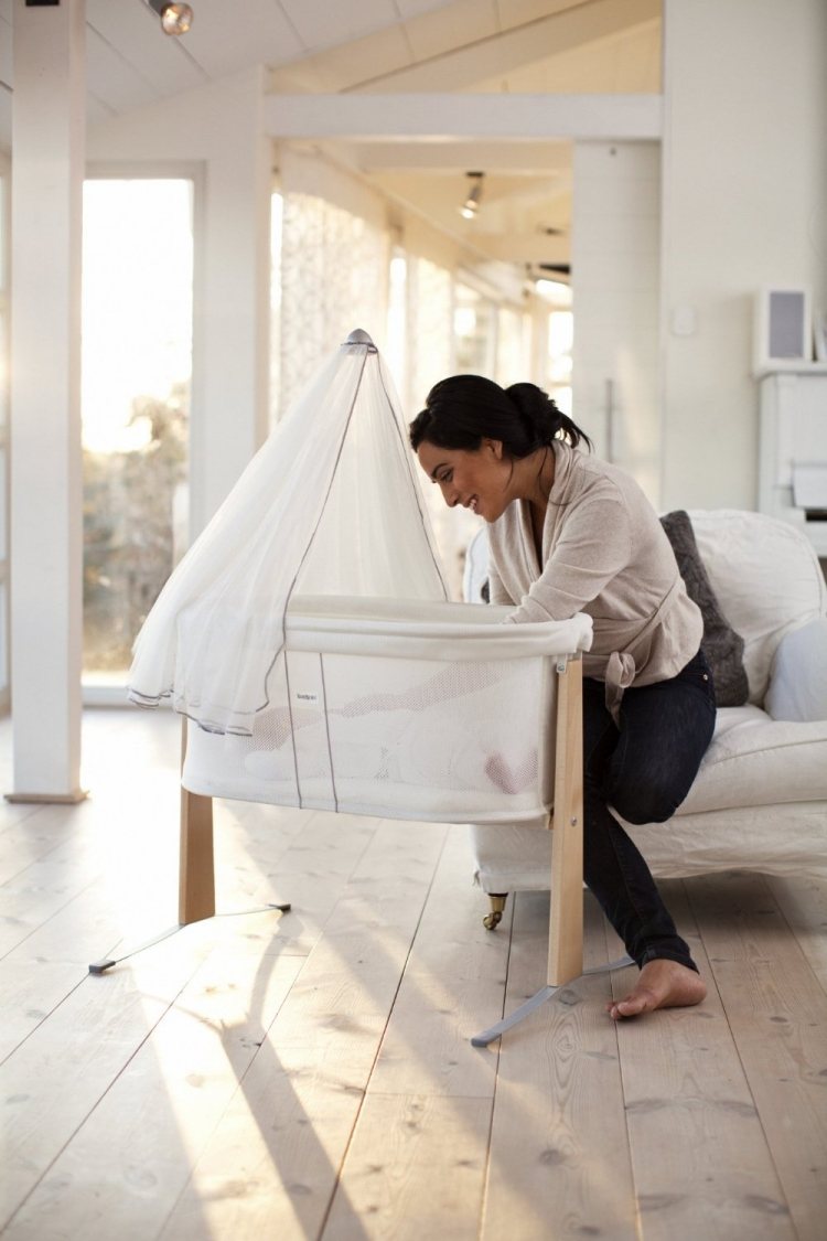 detská kolíska babybjorn harmonia-svetlo-kompaktná