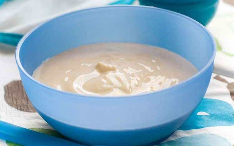 recepty na detskú výživu-ryža-prášok-príprava-mixér-voda-mix-materské mlieko