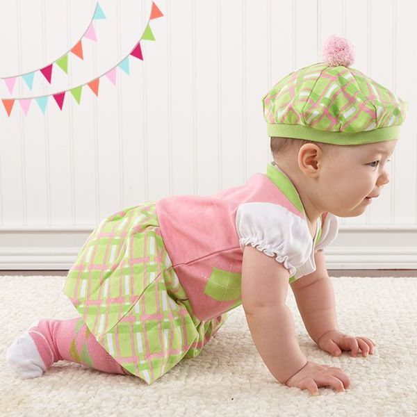 baby fashion girl zelená ružová škótska baby-fashion-girl-zelená-ružová-škótska