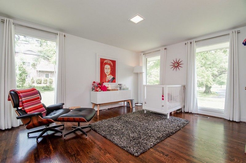 Nábytok do detskej izby-nápady-biela-červená-moderný dizajn