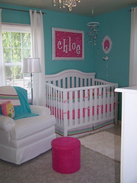 Nápady na zdobenie detskej izby biely nábytok Detská izba-dizajn-dekorácia-nápady-biely-nábytok