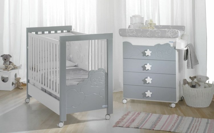 kompletný dizajn detskej izby dolce-luce-sivo-biely-prebaľovací stôl-unisex-dizajn