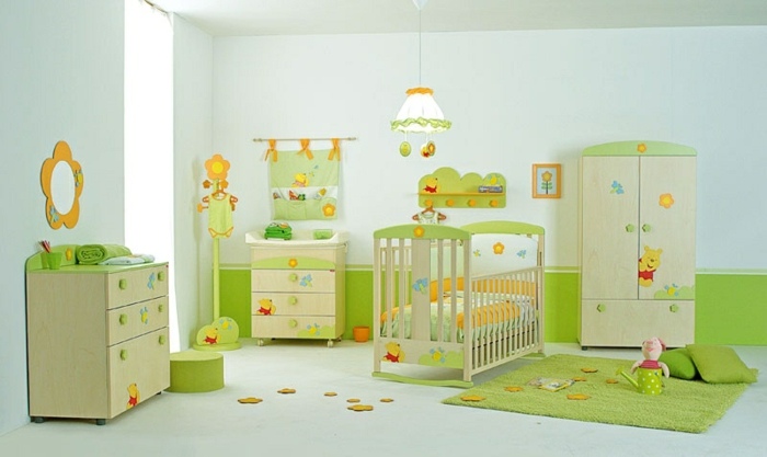 Inšpirácia-Medvedík-Pú-spálňa-detská časť