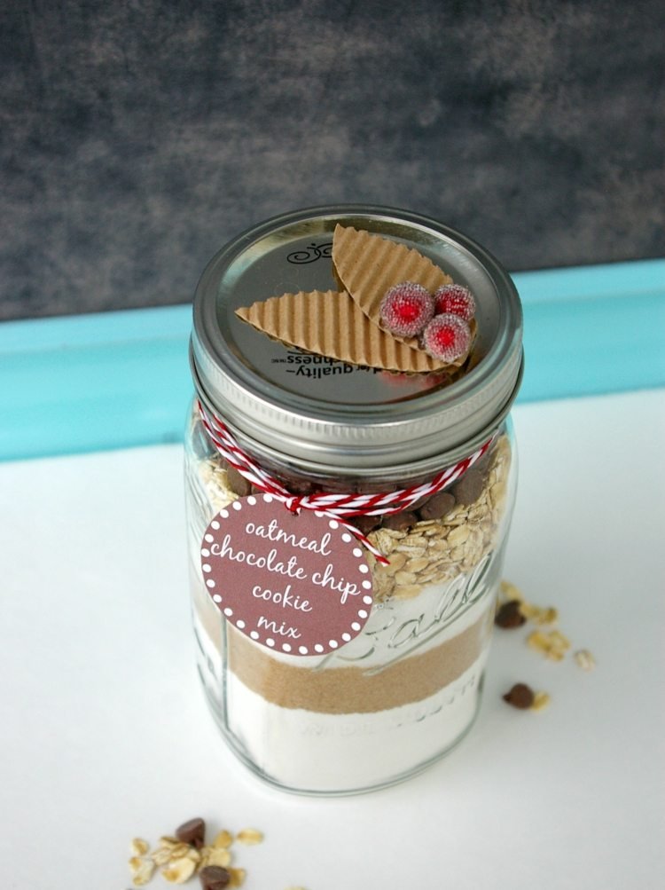 Ovsené vločky-čokoláda-ingrediencie-vrstvy