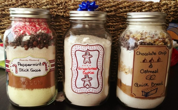 Zmes na pečenie v pohári perníkovo-chlebovej dekorácie