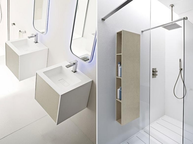 Taliansky dizajnér kúpeľňových umývadiel stolíky sklenený sprchovací kút nerezový faucet