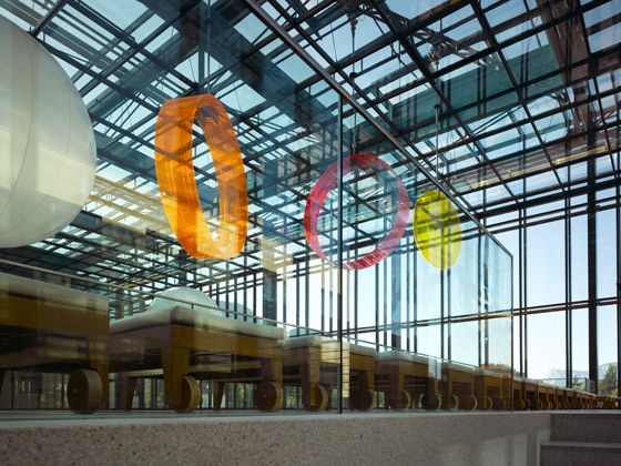 moderný interiérový dizajn v hoteli