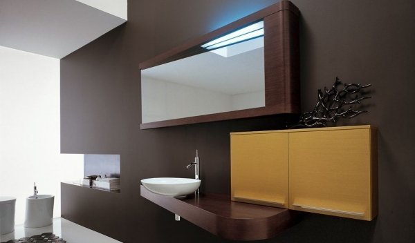 kúpeľňová skrinka pod umývadlo orechové drevo Agorà Group toaletný stolík z orechového dreva Agorà Group