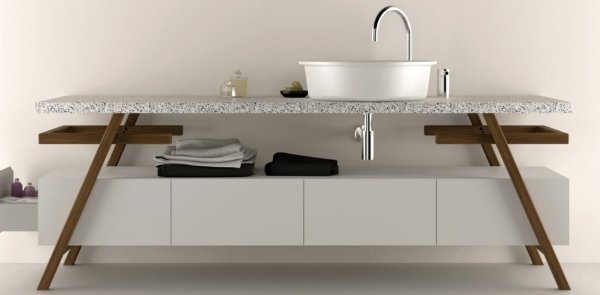 MOMA DESIGN ARCHIPLAST umývadlo mramorová doska