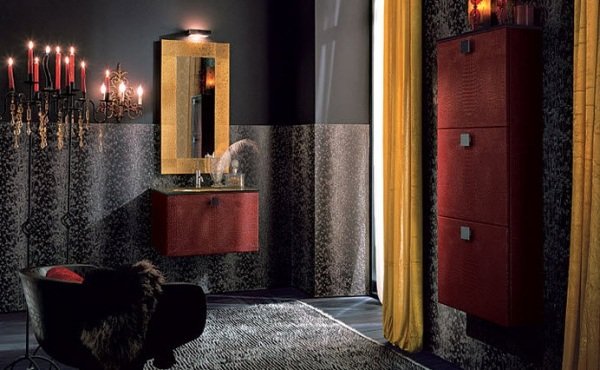 závesná skrinka pod kožu závesná