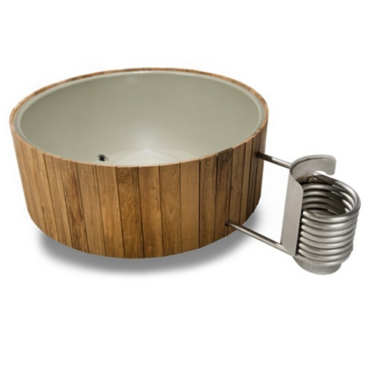 Drevená vírivka voda-teplá-rúra-vyhrievanie-originálny-dizajn-nápad