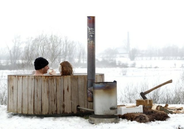 Drevená vírivka Whirlpool Zábava pre dvoch