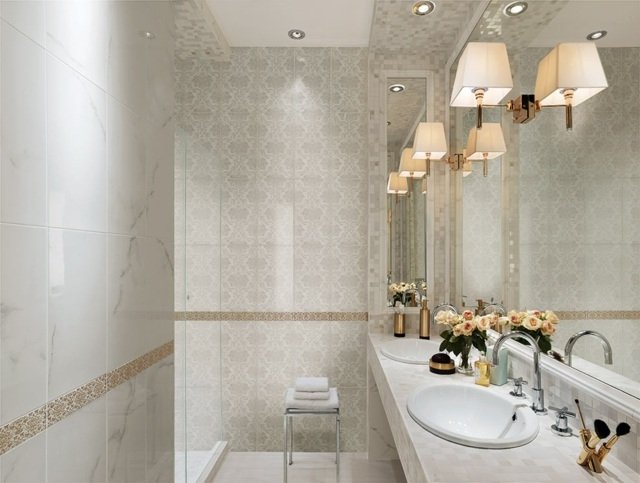 Retro-dizajn-tienenie-lesklé-obklady-v-kúpeľni