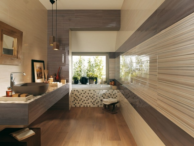 Veľkoformátové dlaždice so vzorom mozaiky