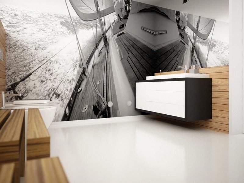 Kúpeľňové nápady-malé-kúpeľne-loď-foto-tapeta-AFD-interiéry
