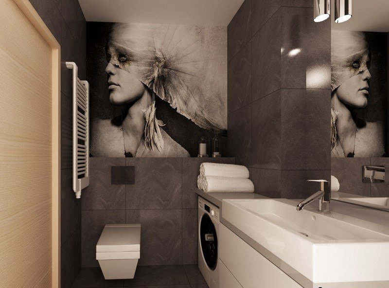 Kúpeľňové nápady-malé-kúpeľne-foto-tapety-žena-projektforma pl
