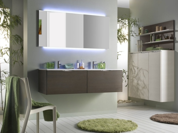 nápady na kúpeľňu moderný zen kúpeľňa zelené bambusové rastliny zapustené svetlá dizajn kúpeľne moderný zen kúpeľňa zelené bambusové rastliny vstavané svetlá