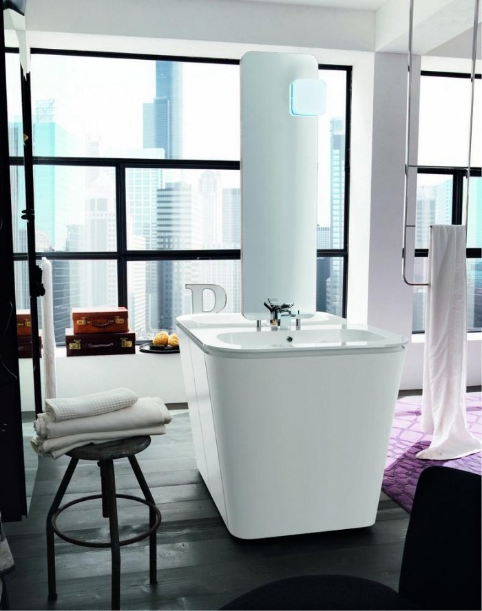 Kolekcia do kúpeľne Semišový biely umývadlový stôl s doskou z mramorovej živice, vysoký lesk Kolekcia kúpeľne-semiš-biela-umývadlo stolík-matná-mramorová živica-vysoký lesk