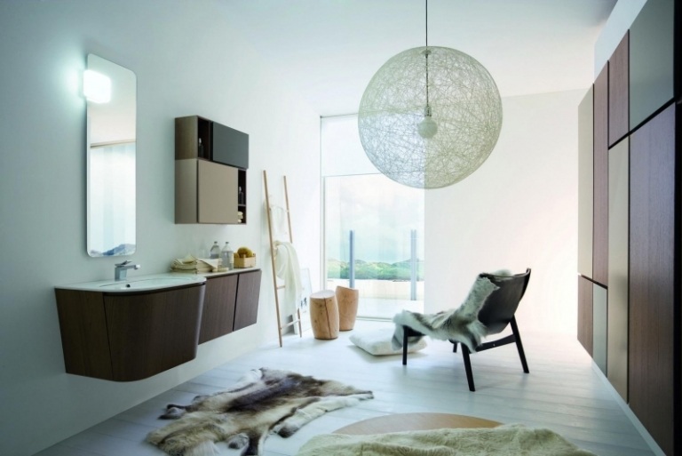 Kúpelňová kolekcia Semiš od Cerasa umývadlový stôl vyrobený z dreva v holubičej sivej farbe Cerasa-Semiš-umývadlo stolný drevo-holubica-sivá-top-mramor-živica-vysoký-lesk-biely