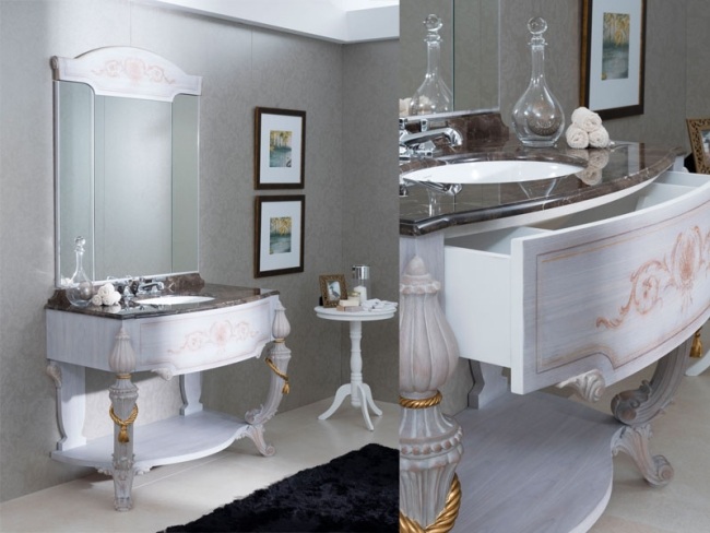 zbierka jedovatého kúpeľňového nábytku séria gamadecor mramorová doska jed kúpeľňový nábytok séria gamadecor mramorová doska