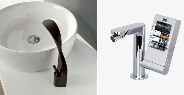 faucet-kúpeľňa-čierna-matný-špirálovitý-tvar-dotykový-design