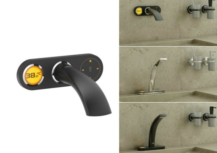 faucet-kúpeľňa-čierna-strieborná-grohe-ondus-teplotný displej