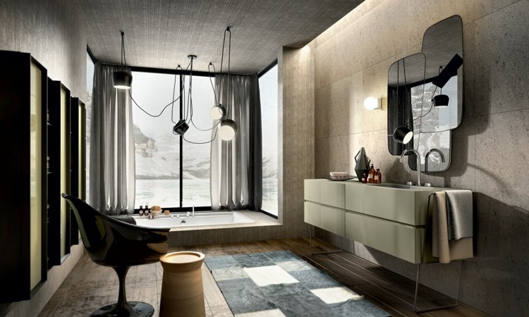 Moderná kúpeľňa - nadčasová elegancia a štýlový nábytok Kúpeľňový nábytok Príklady moderného dizajnu kúpeľne