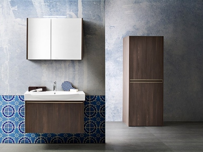 Kúpeľňová skrinka-nápady-drevený stojan-model-základná-skriňa-Stefano-Spessotto-Lorella-Agnoletto-cerasa