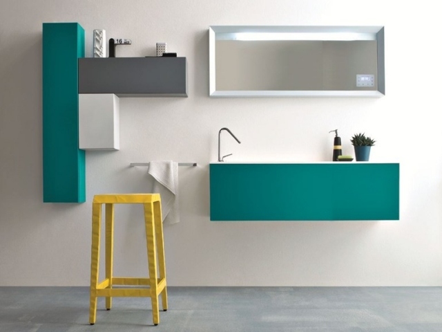 Zrkadlo-dizajnér-márnosť-závesný-Korakril ™ -RAZIO-Bluform