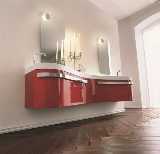 Kúpeľňové zrkadlo-dizajnové-osvetlenie-Double-Korakril ™ -umývadlo-VERSA-Bluform