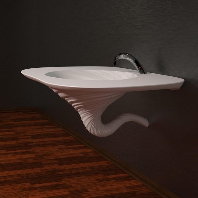 dizajnové umývadlo biele vortex dk design Dizajnové umývadlo white-vortex-dk-design