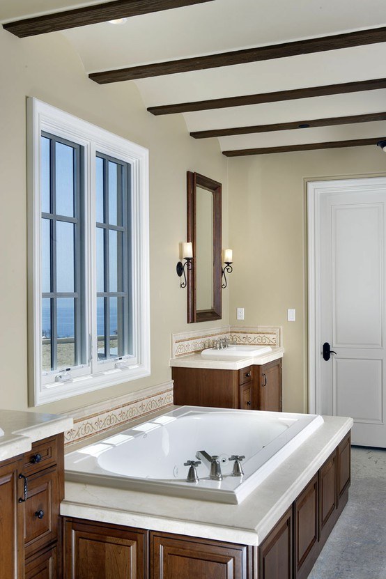 dizajn kúpeľňového nábytku v španielskom duchu