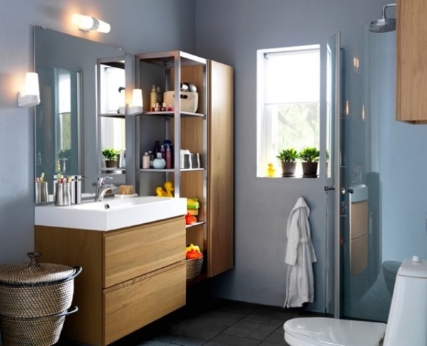 Interiérový nábytok do kúpelne z Ikea